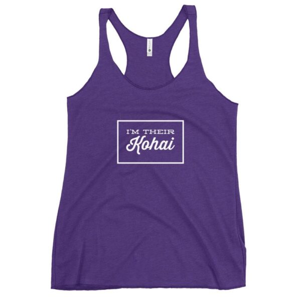 Kinky Cloth Purple Rush / XS I'm Their Kohai White Tank Top