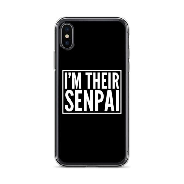 Kinky Cloth iPhone X/XS I'm Their Senpai White IPhone Case