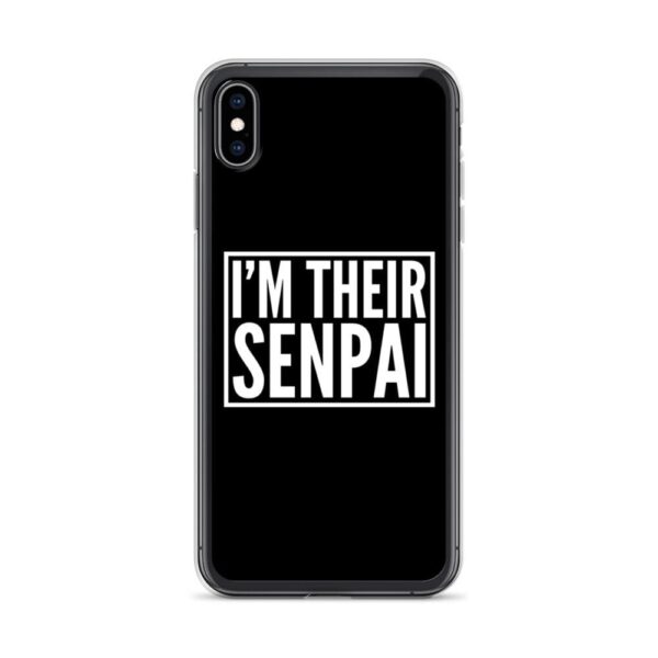 Kinky Cloth iPhone XS Max I'm Their Senpai White IPhone Case