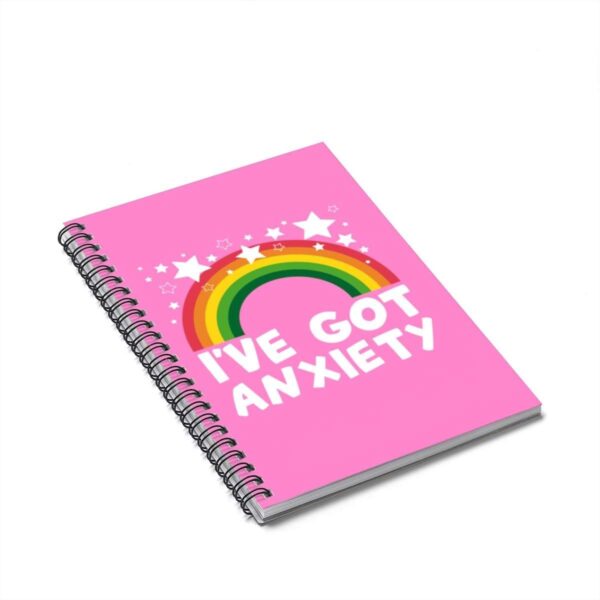 Printify Paper products Spiral Notebook I've Got Anxiety Spiral Notebook