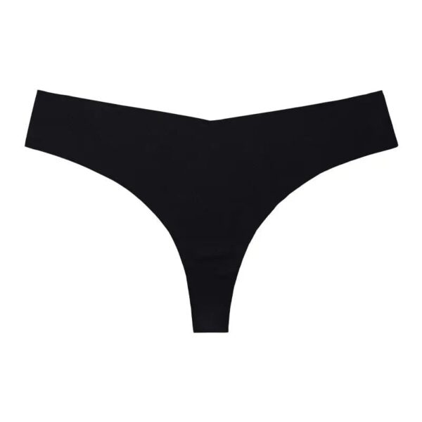 Kinky Cloth Black / XS Ice Silk Thong  Panties