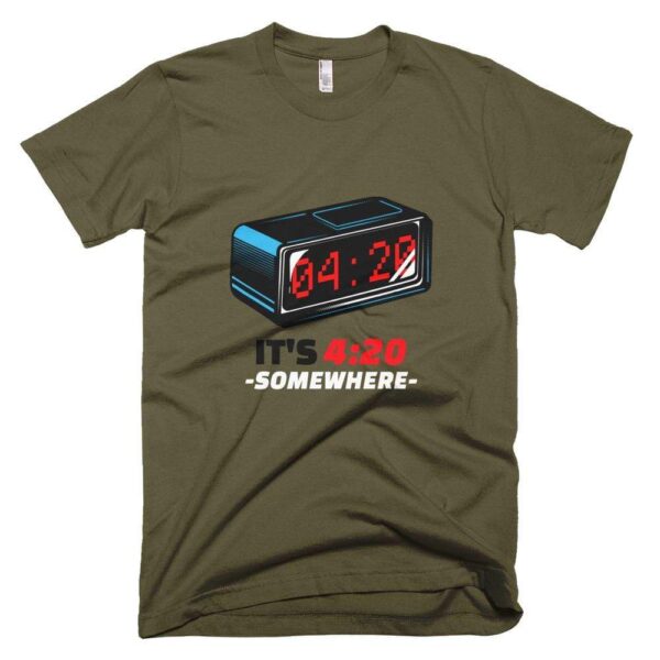 Kinky Cloth Army / XS It's 4:20 Somewhere T-Shirt