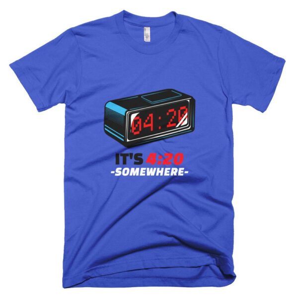 Kinky Cloth Royal Blue / XS It's 4:20 Somewhere T-Shirt