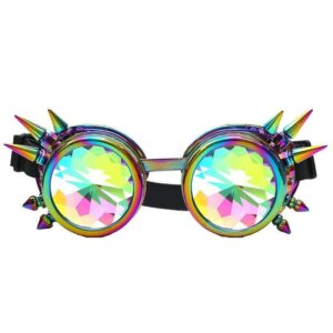 Kinky Cloth accessories Gold Kaleidoscope Glasses