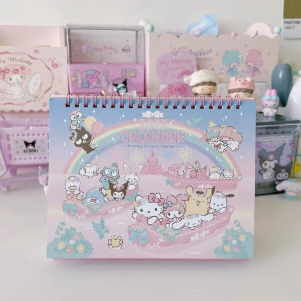 Kinky Cloth 4 Kawaii Cartoon Desk Calendar