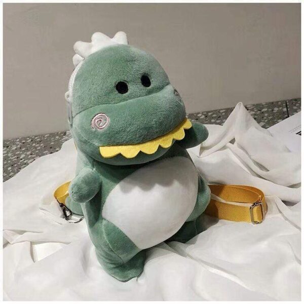 Kinky Cloth 200001420 Green Kawaii Dinosaur Plush Backpack