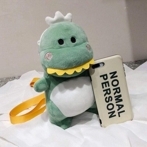 Kinky Cloth 200001420 Kawaii Dinosaur Plush Backpack