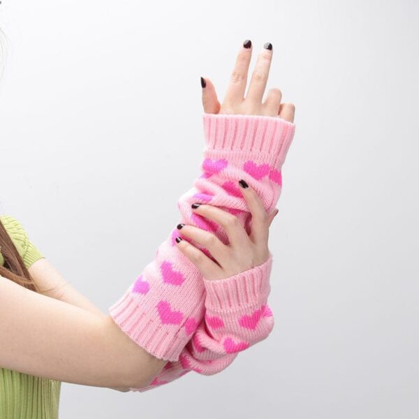 Kinky Cloth Kawaii Heart Arm Sleeve