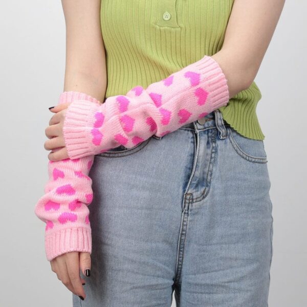 Kinky Cloth Kawaii Heart Arm Sleeve