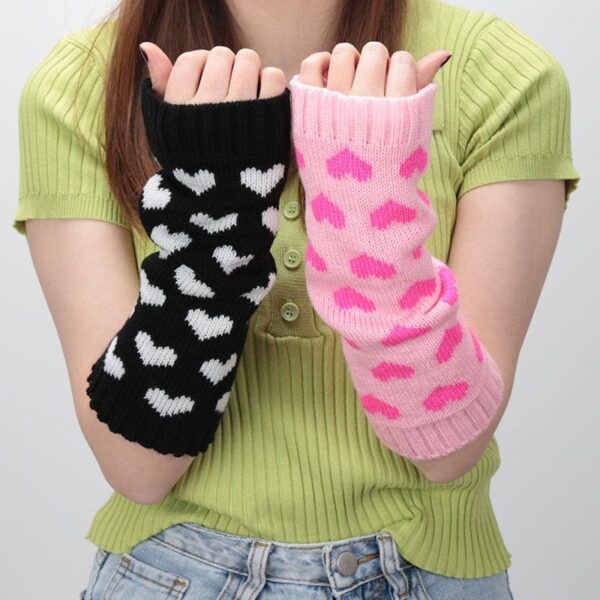 Kinky Cloth Kawaii Heart Arm Sleeve