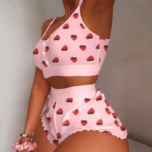 Kinky Cloth 0 E / S / China Kawaii Print Cami Sleepwear Set