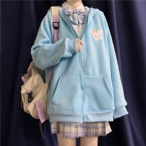 Kinky Cloth 200000348 Kawaii Rabbit Ears Pastel Hoodie