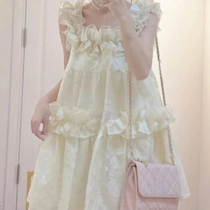 Kinky Cloth Kawaii Ruffled Bubble Slip Dress