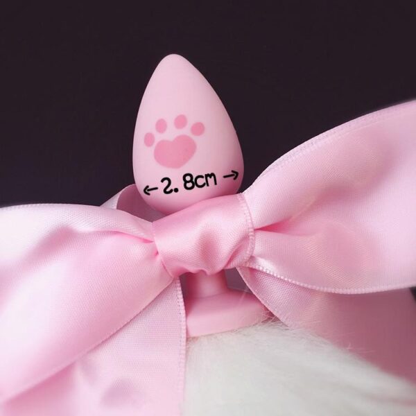 Kinky Cloth 200345142 Kawaii Soft Pastel with Bow Tail