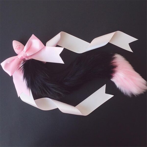 Kinky Cloth 200345142 Kawaii Soft Pastel with Bow Tail