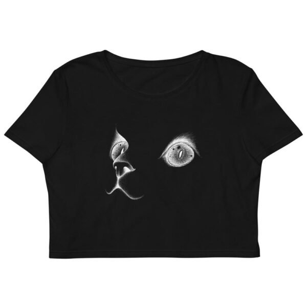 Kinky Cloth XS Kitten Eyes Organic Crop Top