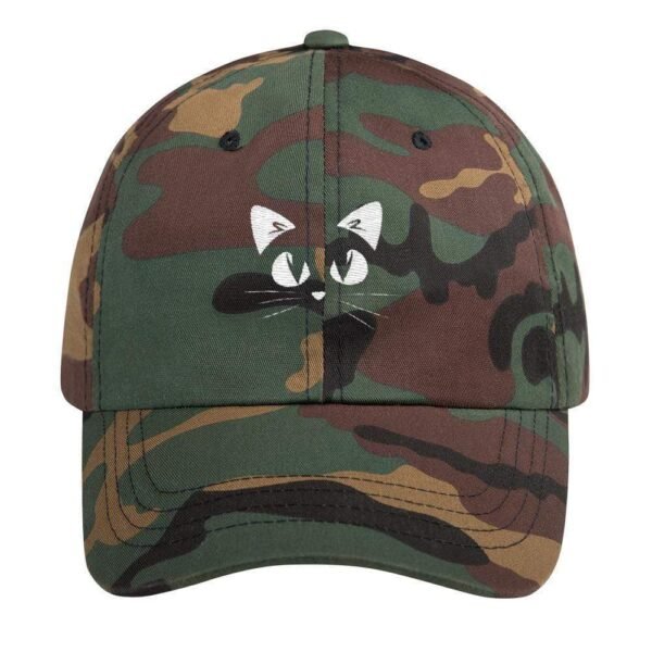 Kinky Cloth Hats Green Camo Kitten Hat