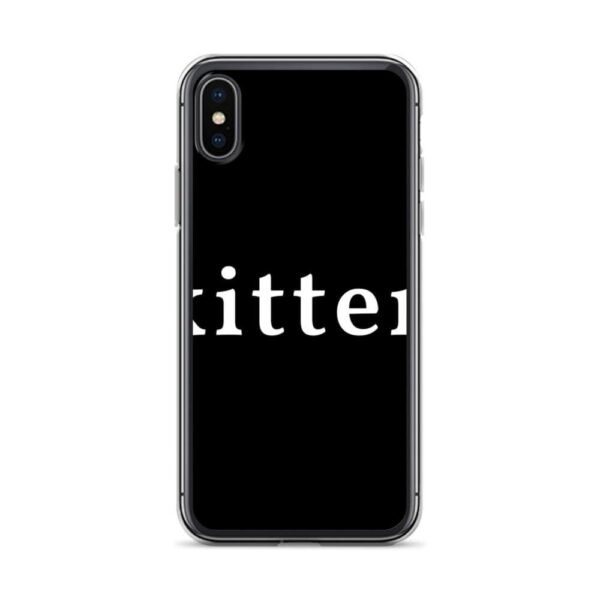 Kinky Cloth iPhone X/XS KItten IPhone Case