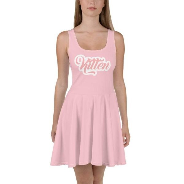 Kinky Cloth XS Kitten Pastel Skater Dress