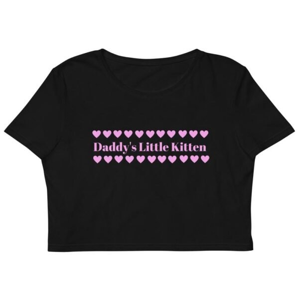 Kinky Cloth XS Kitten Pink Trans Organic Crop Top