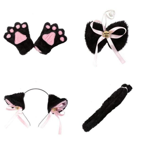 Kinky Cloth Black Kittens Play Set