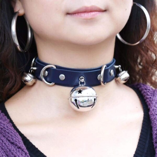 Kinky Cloth Necklace Kitty Bell Collar