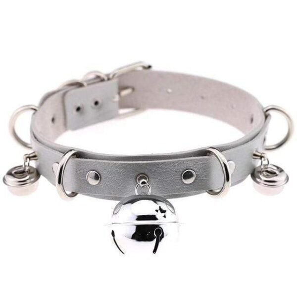 Kinky Cloth Necklace Kitty Bell Collar