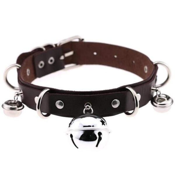 Kinky Cloth Necklace Kitty Bell Collar