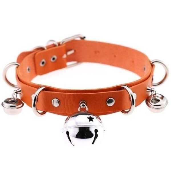 Kinky Cloth Necklace Kitty Bell Collar