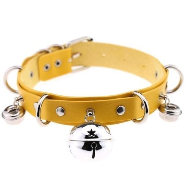 Kinky Cloth Necklace Kitty Bell Collar