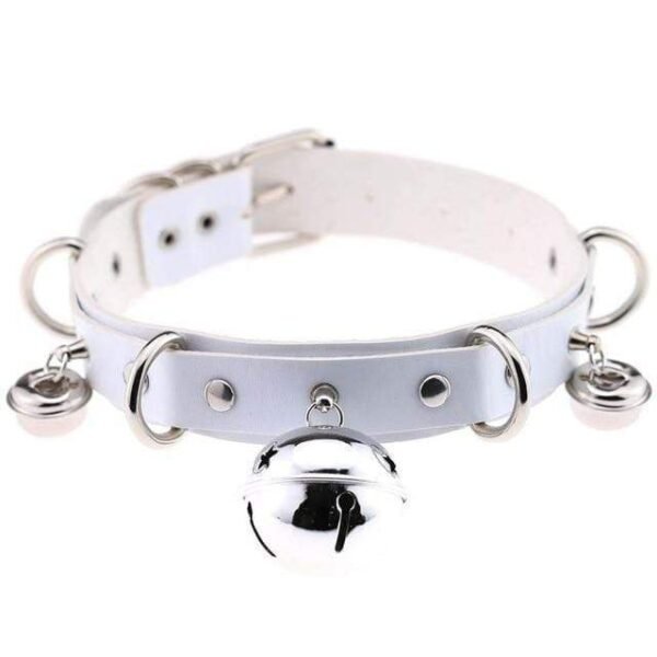 Kinky Cloth Necklace Kitty Bell Collar