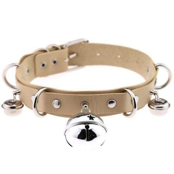 Kinky Cloth Necklace Kitty Bell Collar