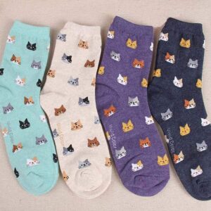 Kinky Cloth Socks Kitty Cat Socks