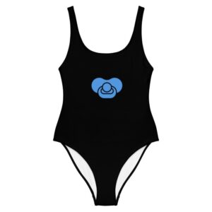 Kinky Cloth XS Kitty Paci Blue One-Piece Swimsuit