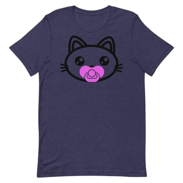 Kinky Cloth Heather Midnight Navy / XS Kitty Paci Pink T-Shirt