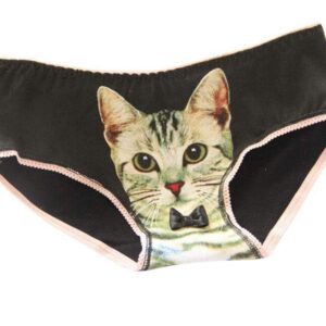 Kinky Cloth Black / China Kitty Panties