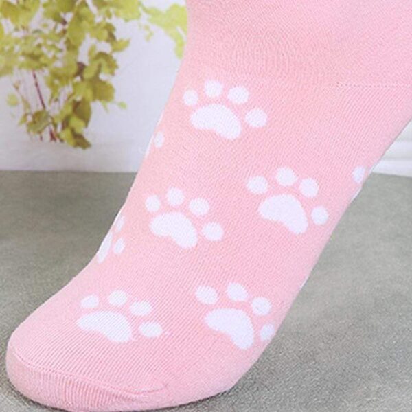 Kinky Cloth Socks Kitty Paw Print Socks