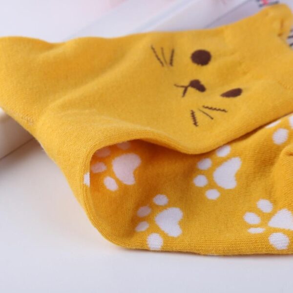 Kinky Cloth Socks Kitty Paw Print Socks