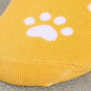 Kinky Cloth Socks Kitty Paw Print Socks