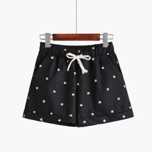 Kitty Print Pastel Shorts | Buy Online | Kinky Cloth