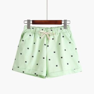 Kitty Print Pastel Shorts | Buy Online | Kinky Cloth