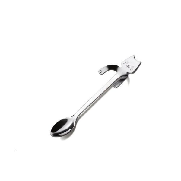 Kinky Cloth Accessories Sliver Kitty Spoons