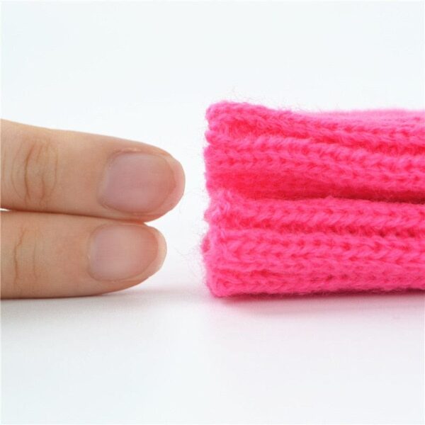 Kinky Cloth Knitted Fingerless Arm Warmers