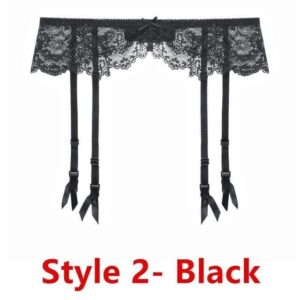 Kinky Cloth Lingerie Lace Suspender Garter Belt