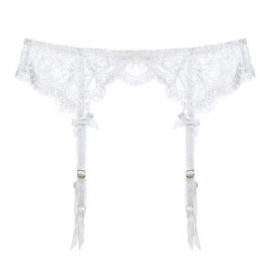 Kinky Cloth Lingerie Lace Suspender Garter Belt