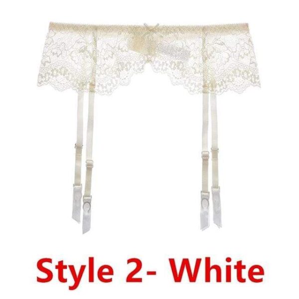 Kinky Cloth Lingerie Lace Suspender Garter Belt