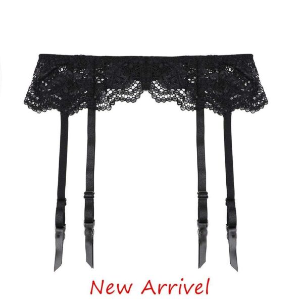 Kinky Cloth Lingerie Lace Suspender Garter Belt