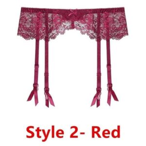 Kinky Cloth Lingerie Lace Suspender Garter Belt