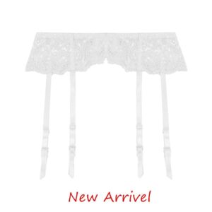 Kinky Cloth Lingerie White-200004891 / L Lace Suspender Garter Belt