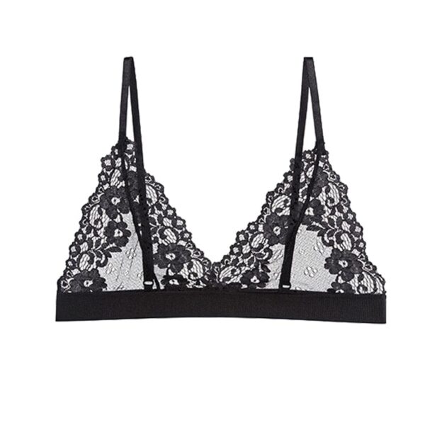 Kinky Cloth Black / S Lace Ultra Thin Bralette